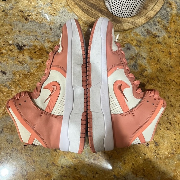 Nike Dunk High Up Sail Light Madder Root size 8 - Picture 9 of 9